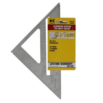 Escuadra angular de aluminio de 7" x 7"