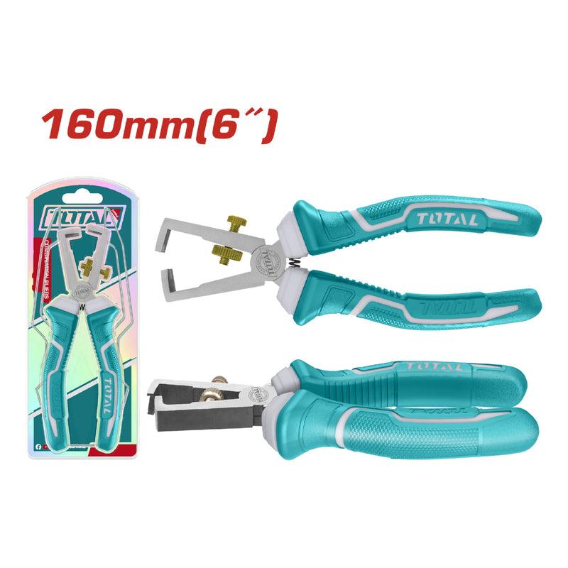 Alicate para cortar Alambre de 6" (160mm). Pulido. Mango ergonomico
