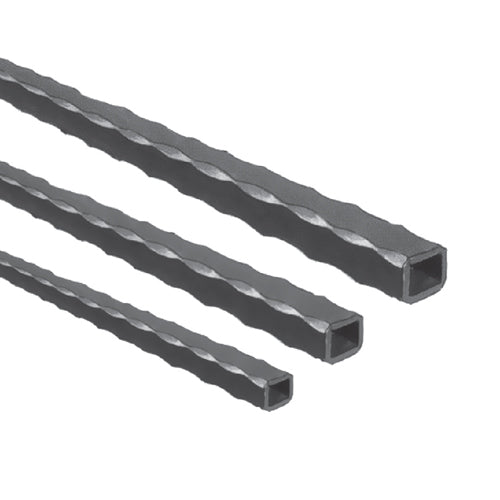 Tubo Martillado  19 pies x 25x25mm.