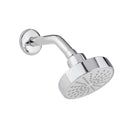 Ducha Regadera de cebolla con brazo y chapetón. Cuerpo en ABS.