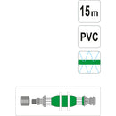 Manguera con agujeros para riego 15 mts 16 mm diametro aspersor