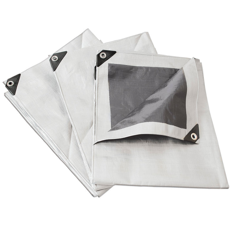 Surtek Lona reforzada blanca 3 x 4m