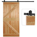 Kit de herrajes para puertas corredizas madera de montaje superior en forma de T