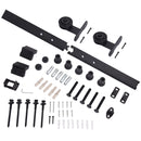 Kit de herrajes para puertas corredizas madera de montaje superior en forma de T