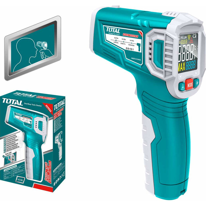 Termometro digital. Rango de Temperatura: 10°C~40°C . Pantalla a color. Margen error ±0.3℃