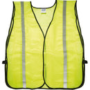 Chaleco de seguridad tela amarilla cintas reflejantes Foy