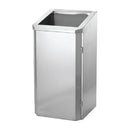 Tinaco de basura Inoxidable: 400x400x800H mm.