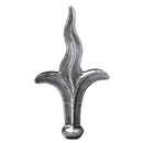 Punta de lanza soldable con 6011, Base Ø 20mm, 70mm de Ancho x 130mm de Alto