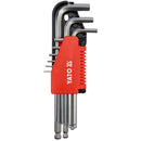 Llave Hexagonal Con Punta Redonda (9 Piezas 2 - 10 Mm)