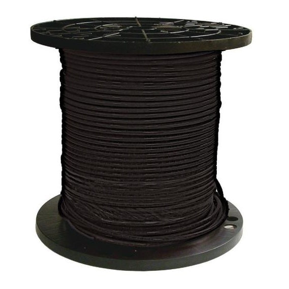 Alambre Electrico 10 AWG. Color Negro. Se Vende Rollo 152.40 m