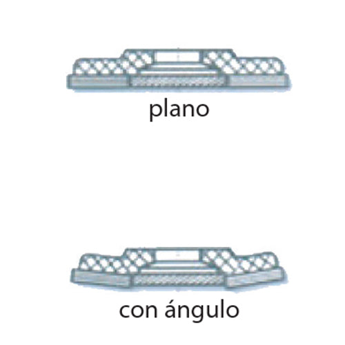 Flapdisc 4 1/2" con angulo. Zirconia de alta calidad