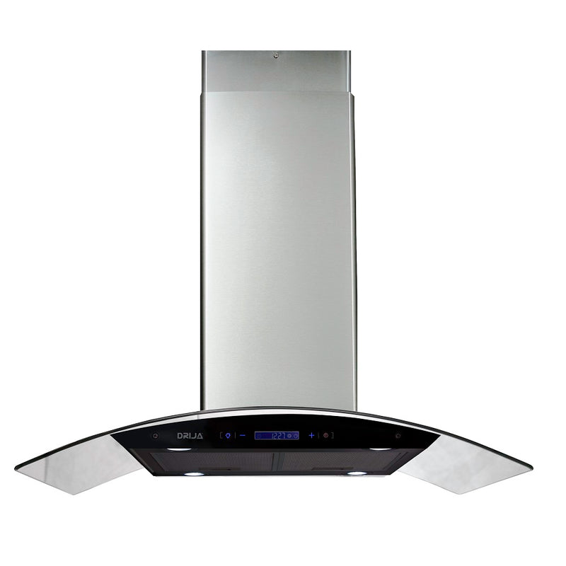 Extractor de grasa Prisma Isla Touch 90. Color Inox.