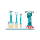 Juego de 3 Brochas para pintura a base de aceite.