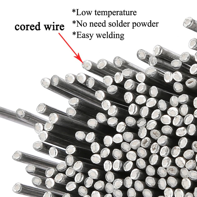 (Paq. 10) Electrodos de 2mm para soldar aluminio
