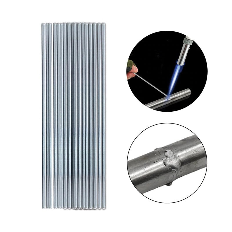 (Paq. 10) Electrodos de 2mm para soldar aluminio