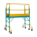 4 Bases con ruedas para Andamio 6 pies. Se usa para dar mas estabilidad cuando trabaja con 2 cuer