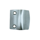 Tope para divisiones de baños publico. Acabado Satinado