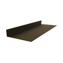 AR-13 Angulo forma L de 4" x 1"  Espesor 1.6 mm. Largo 5.85 mts. Acabado Anodizado Bronce 15