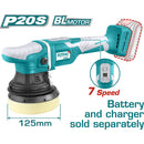 Pulidora Angular Lithium-Ion de 125 mm. 20 V. inalámbrica No incluye batería ni cargador.