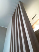 Pergola Decorativa Tubo WPC 4" x 2" Textured Grey rectangular 100x50x2900mm