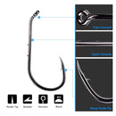 Anzuelos triples de acero al carbono Caja (100 Uds). HeavyDuty
