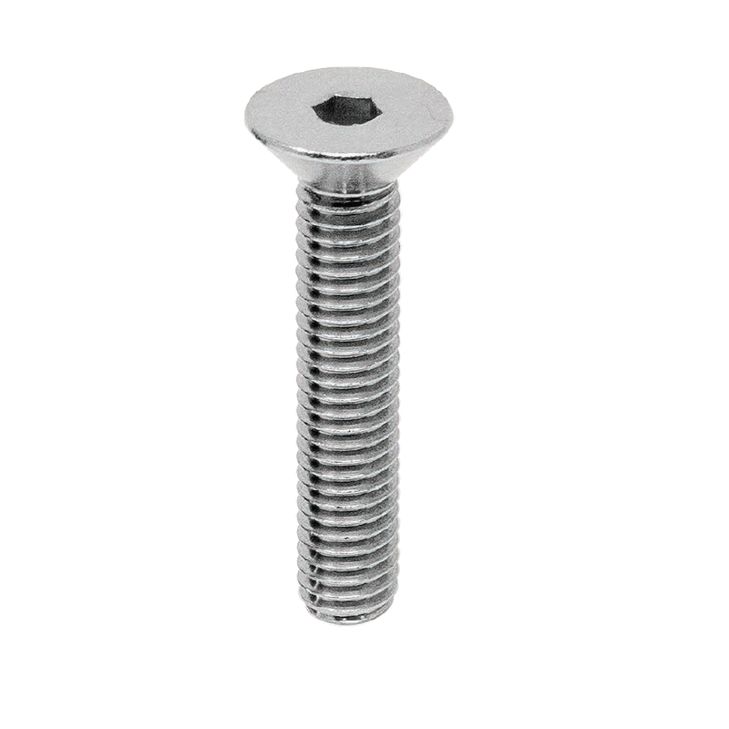 (caja 100) 10/24 X 1/2 tornillo cabeza plana allen inoxidable fh soc cap 18-8.