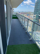 Perfil U sistema baranda Clip Aluminio 44 x 17.5 mm Long 5.85 m Funciona con Tubo U176 MILLS FINISH