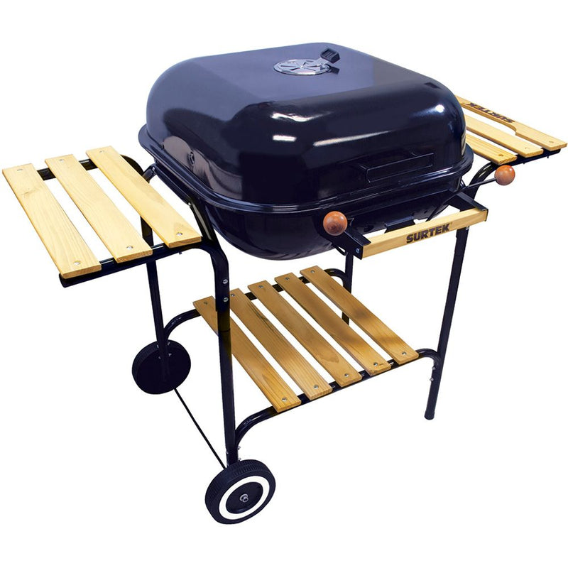 Asador barbacoa con ruedas