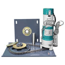 Motor enrollable 600Kg.110V/60htz. Incluye 2 controles remotos y operador de pared(2años)