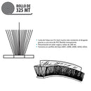 Felpa color negro para ventanas y puertas. Con Fin-Seal. Altura 6 mm. Se vende en Rollo de 350 mts.