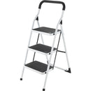 Escalera tubular plegable taburete acero 3 escalones Surtek.