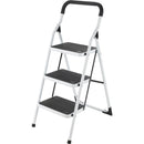 Escalera tubular plegable taburete acero 3 escalones Surtek.