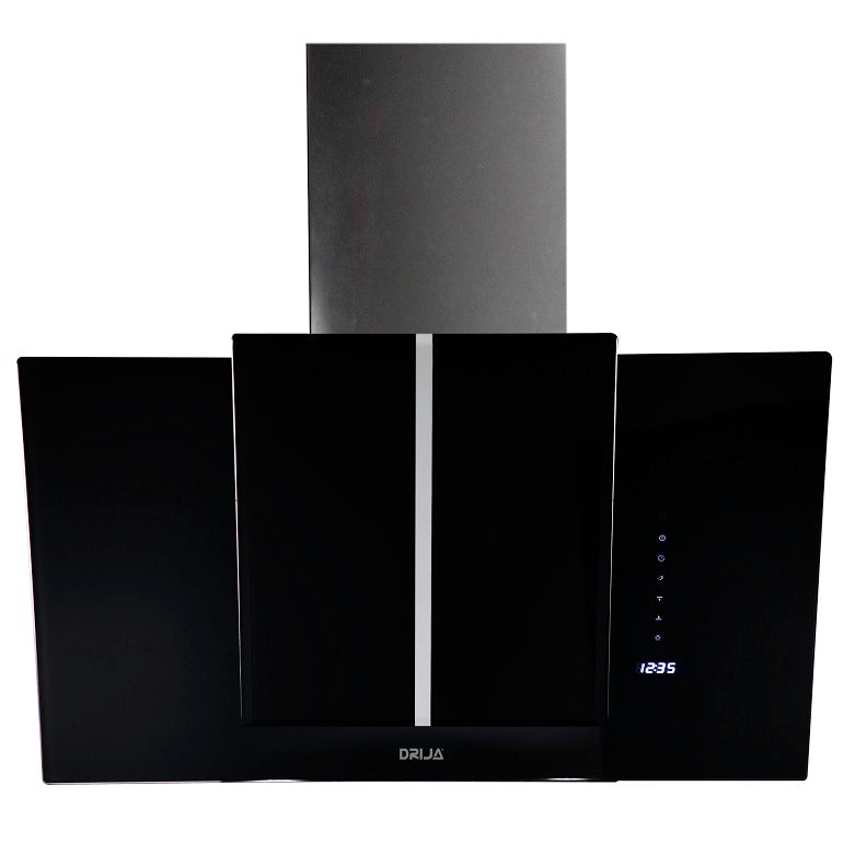 Extractor de grasa Vetro 90 Professionale. Color negro.