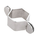 Llave de ajuste hexagonal multiuso metálica.