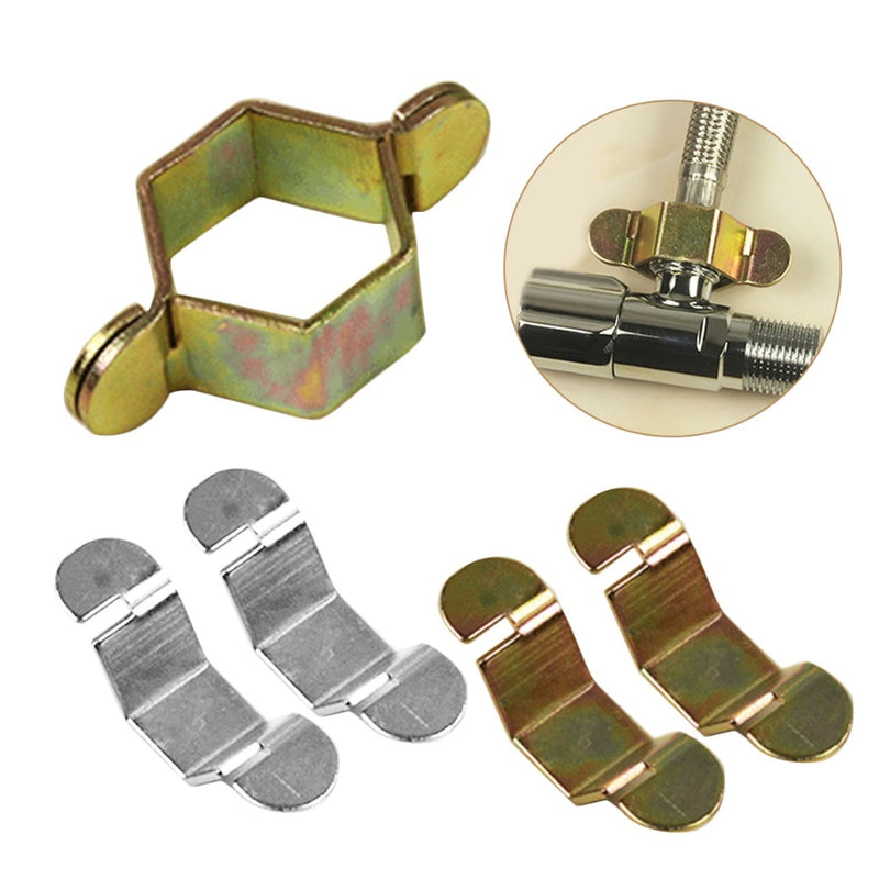 Llave de ajuste hexagonal multiuso metálica.