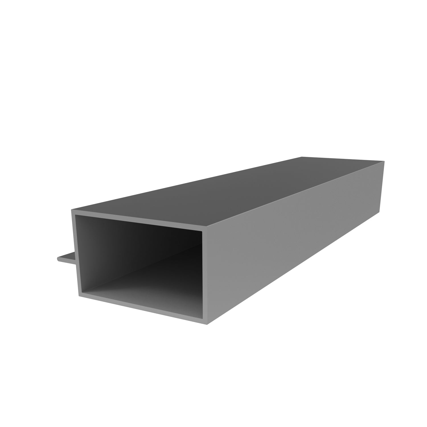 SASA-1 Perfil Hoja Puerta de 3"x1 3/4"  Aleta Descentrada. E = 2.3 mm. L= 5.85 m SILVER