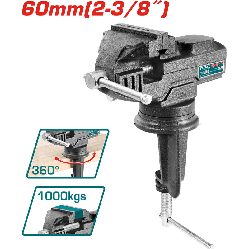 Prensa de Banco para Taller Base giratoria