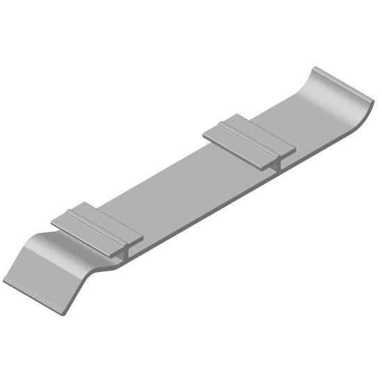 Zocalo Rodapie 4"aluminio Acabado Silver