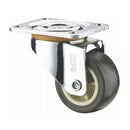 Rueda sola con base (giratoria) Serie liviana 38 mm 1 1/2" Capacidad 18kg