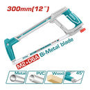 Segueta Industrial para Metal de 300 mm / 12" para trabajo pesado. Incluye 1 Hoja de Sierra