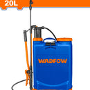 Fumigadora asperjadora rociador manual mochila para uso agrícola 20L. Boquilla ajustable.