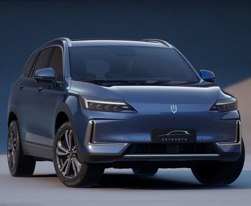 Vehículo Eléctrico SUV SKYWELL ET5 LV3 620km Autonomía 360°/TJA Color AZUL OSCURO/Interior Negro