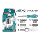 Destornillador Ratchet 24 pcs