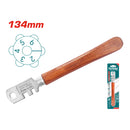 Cortador vidrio con mango de madera 6 ruedas de corte