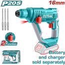 Taladro rotomartillo inalambrico SDS 20V  NO incluye cargador ni baterias. (6meses)