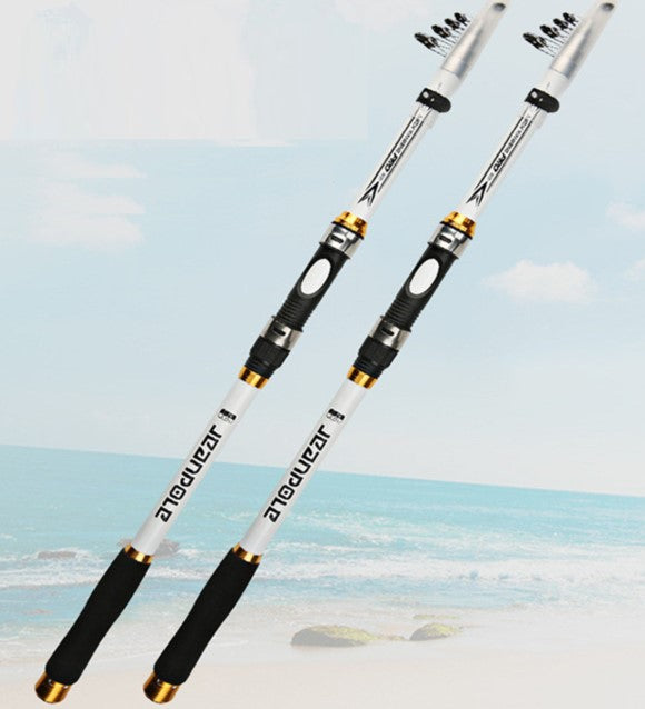 Caña de pesca Ultraliviana fibra de carbono 2.4m