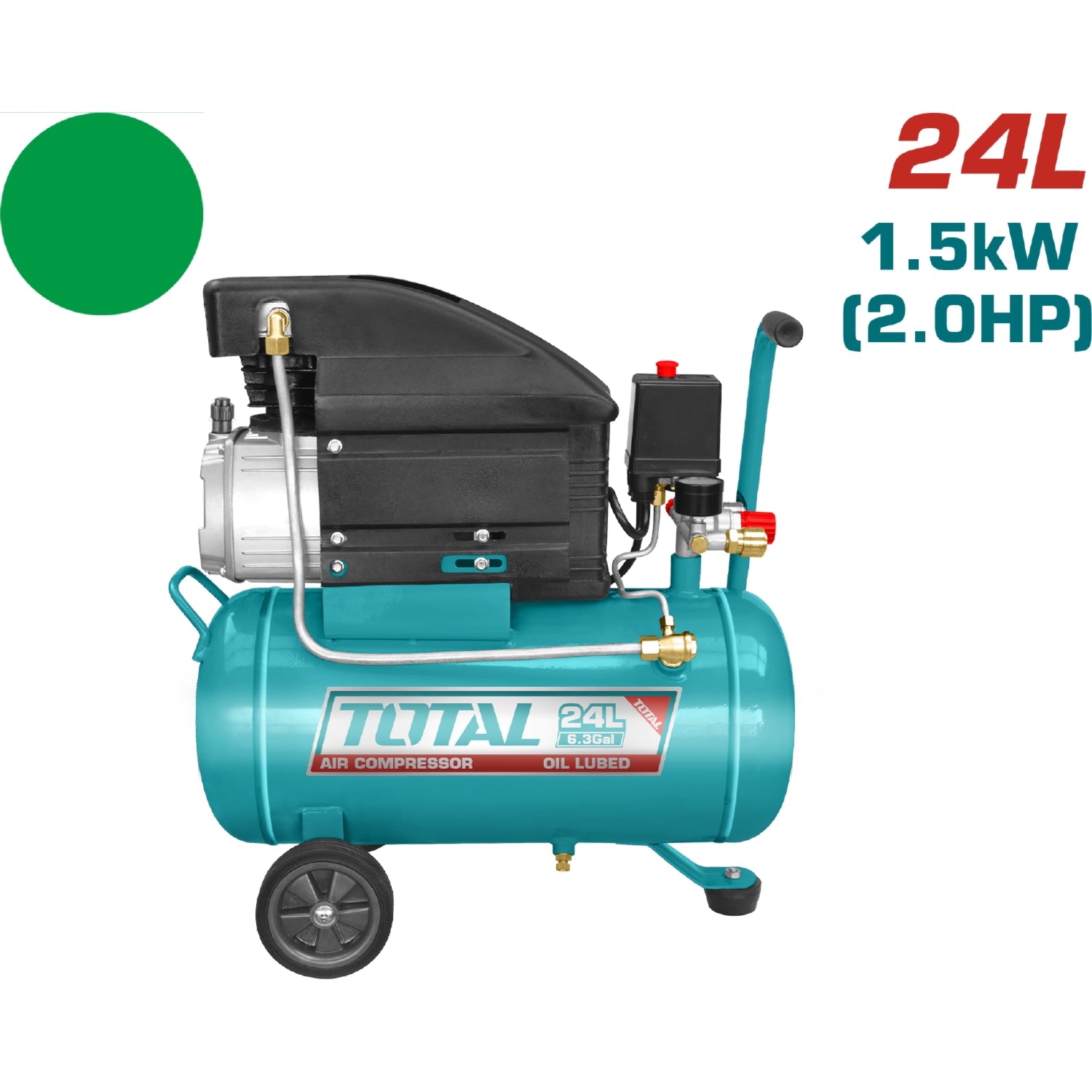 Compresor de aire 2Hp 24L 110V