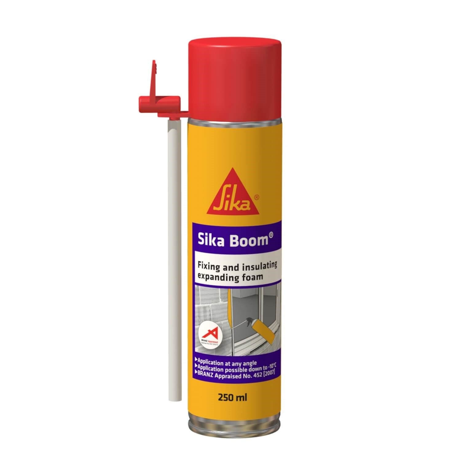 Espuma expansiva multiposición para relleno y fijación de 250 ml. Sika Boom