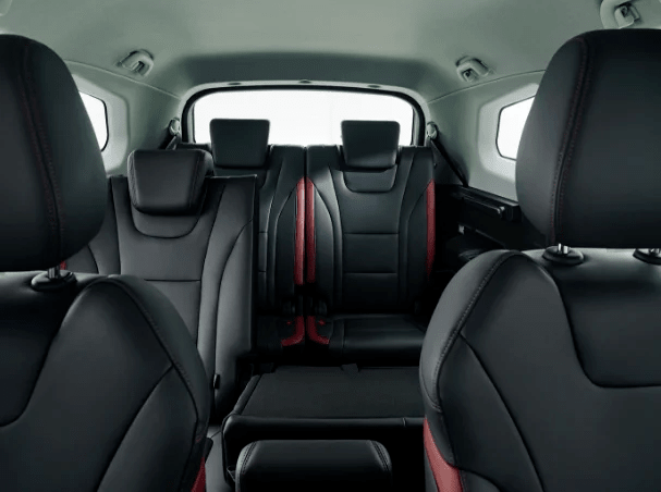 T5L SUV 7 Pasajeros Dongfeng Forthing 1.5T / 6AT automático . STANDART Exterior CYAN / Interior Negro