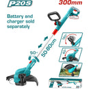 Desmalezadora de hierba inalámbrica 20V a baterías